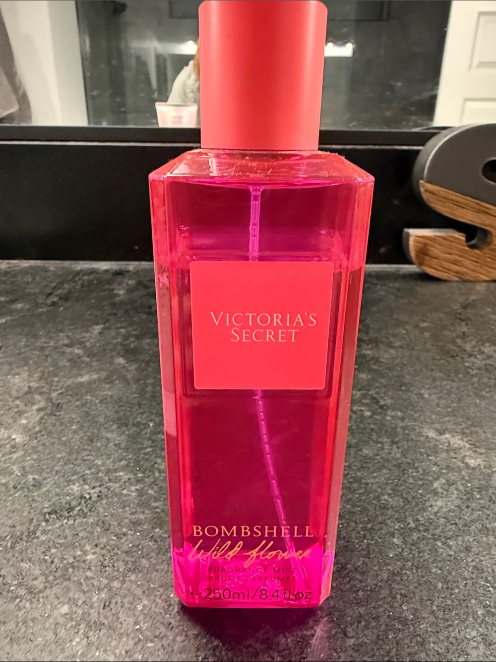Victoria's Secret Bombshell Wild Flower Fragrance Mist - Hot Pink Bottle